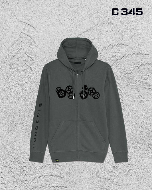 Hoodie Relaxed Fit Unisex “Skidded"