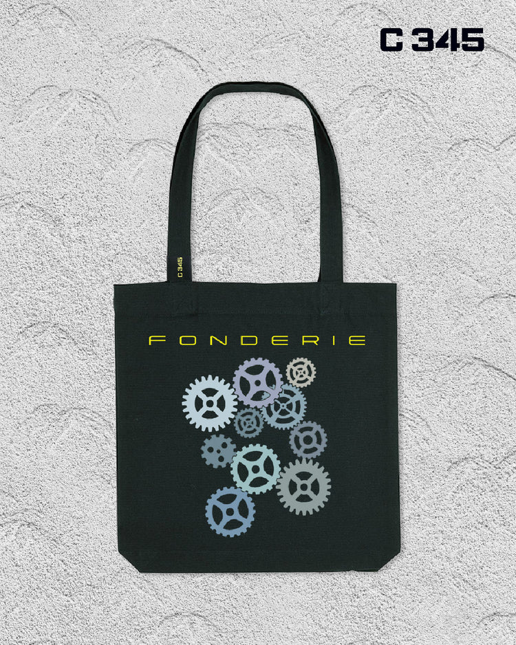 Tote bag "Colored Gears"