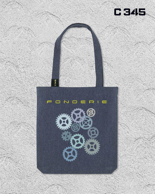 Tote bag "Colored Gears"