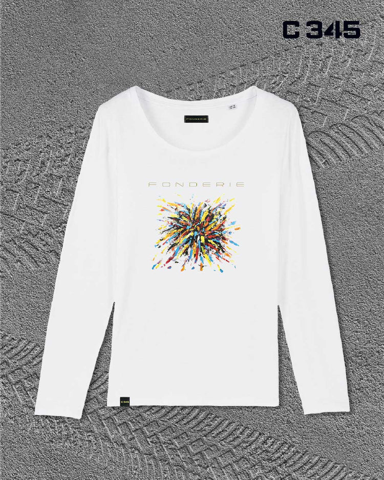 T-shirt long sleeve "Explosion Multicolour line"