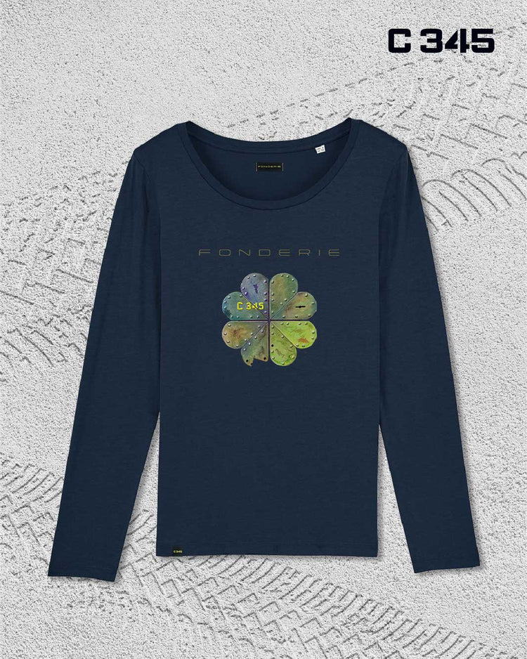 T-shirt long sleeve " Four Leaf Clover"